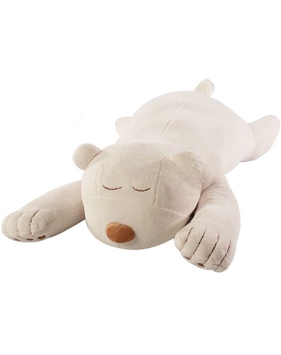 中性米白色趴趴熊公仔大号