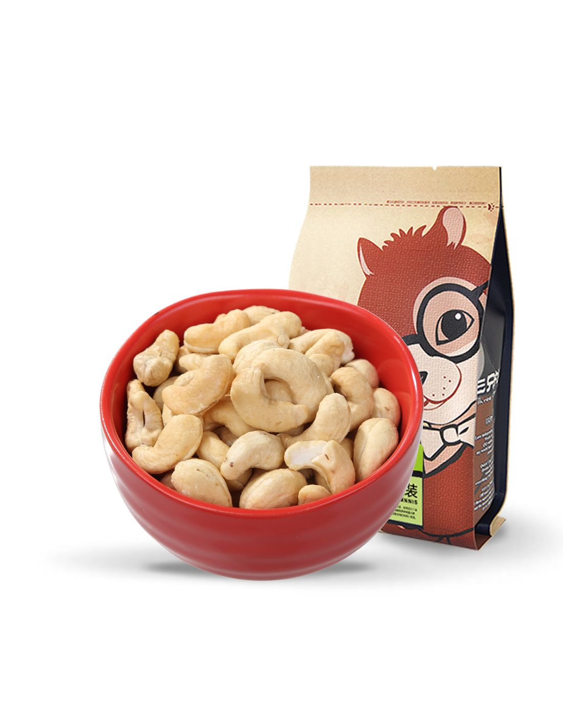 三只松鼠坚果食品移动端专场直发货三只松鼠_盐焗腰果185gx2袋d