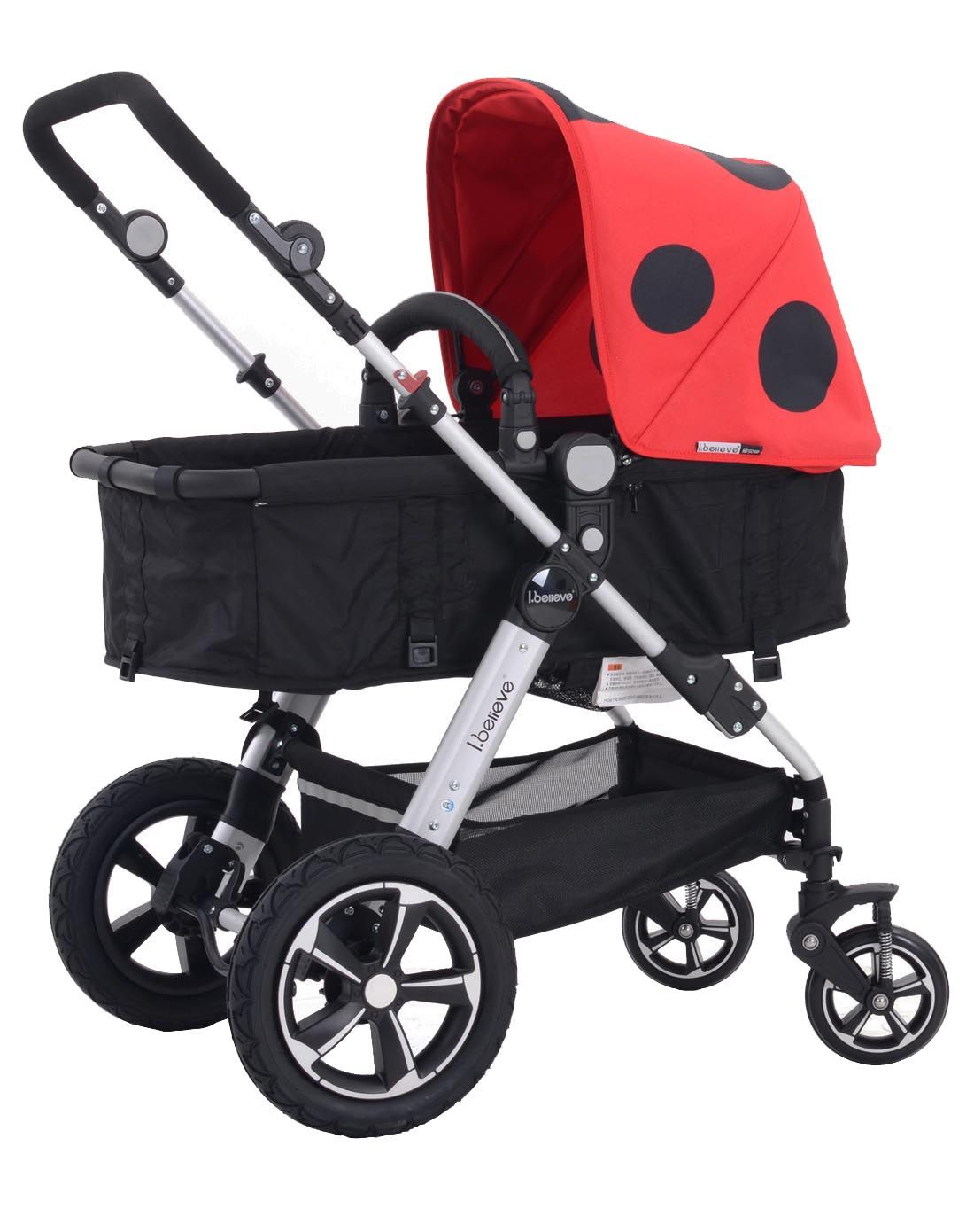 i.believe爱贝丽推车专场直发货(混合) 爱贝丽婴儿推车炫动版 瓢虫