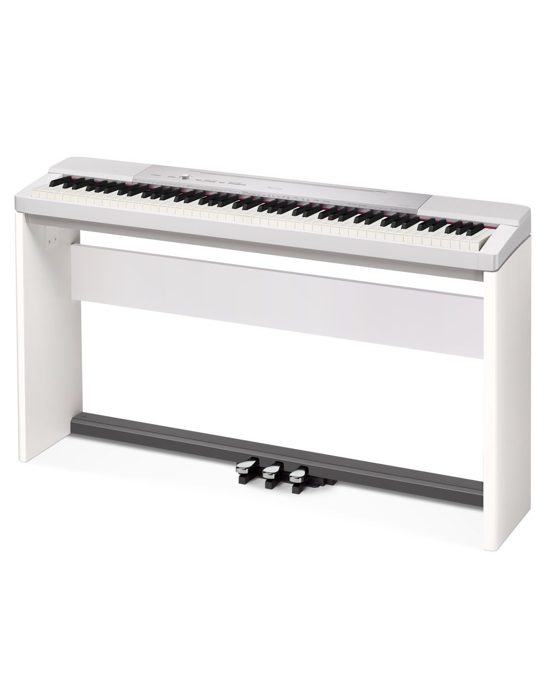 卡西欧电钢琴px150 88键重锤智能数码电子钢琴成人学习 白色全套包装