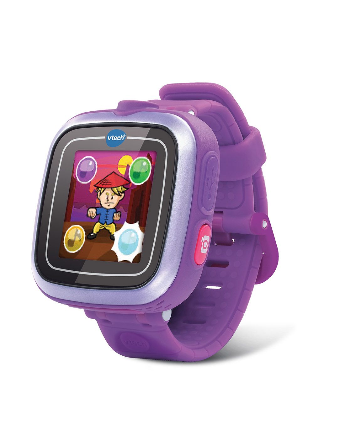 香港伟易达 智能手表(魔漫紫)拍照录像游戏4岁