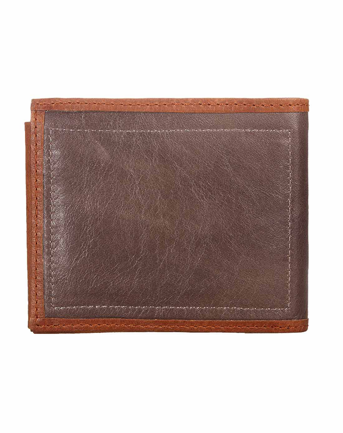 男款灰褐色真皮钱包