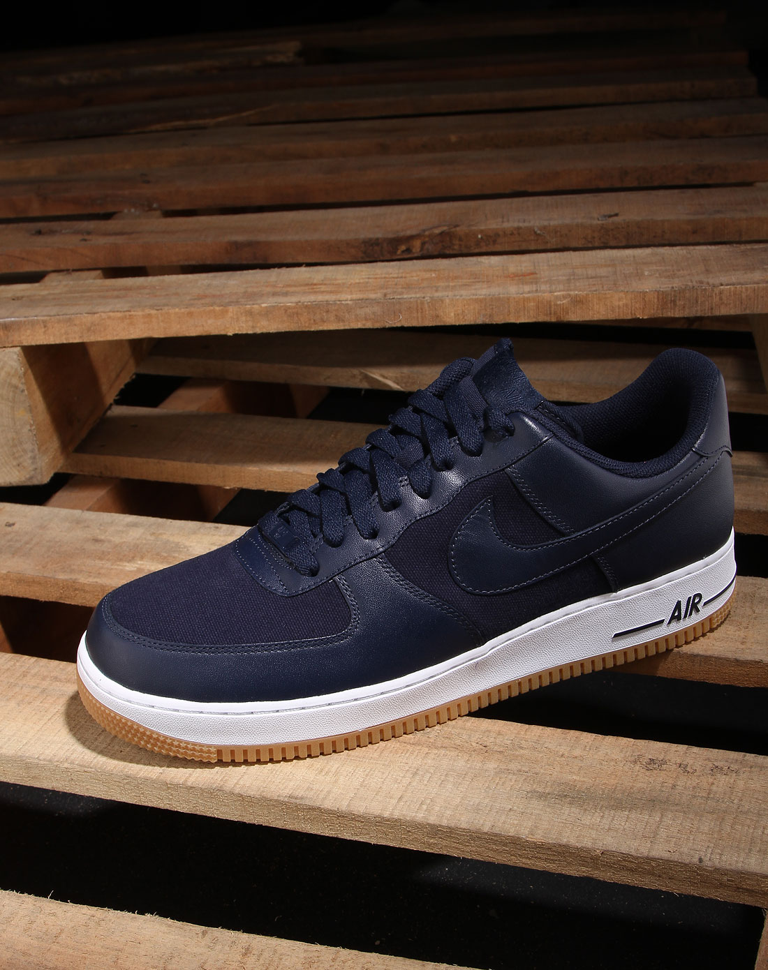 男款海军蓝色air force 1 板鞋