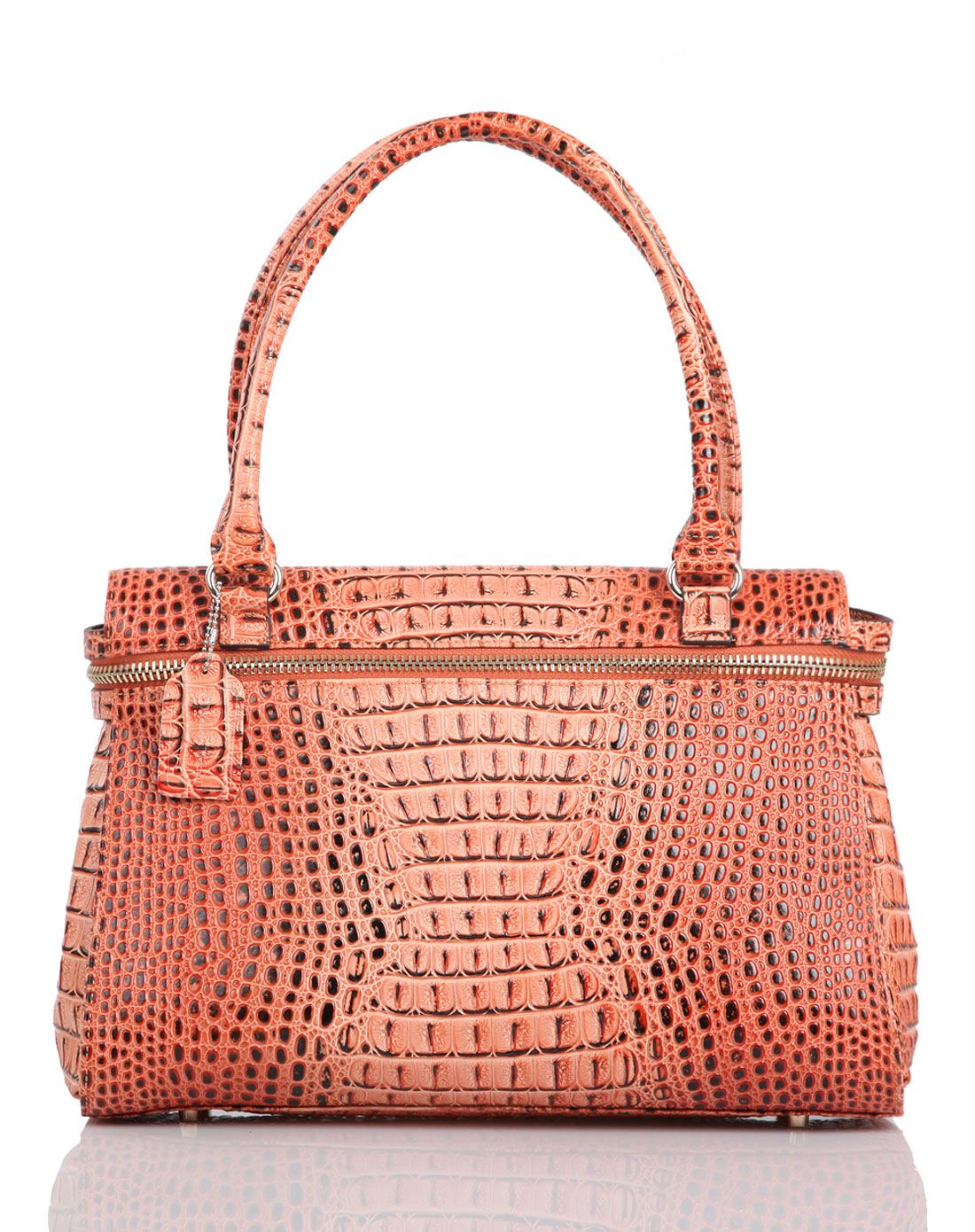 maledetti toscani包包专场-2013春季 新款拉锁装饰休闲手袋裸色