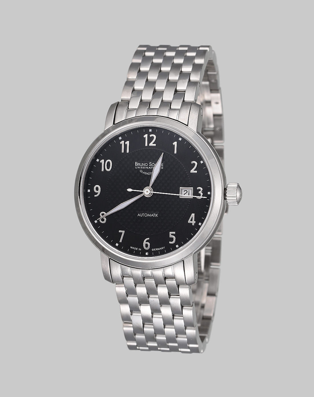 百来苏蒂bruno soehnle 德国原装进口corpus i系列 男士机械表