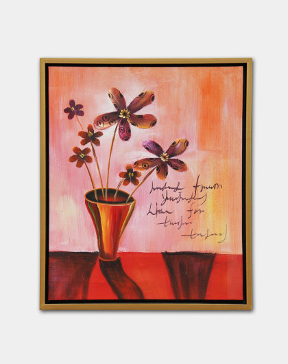 [直降]纯手绘油画《昨天今天明天》