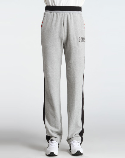 灰黑色休闲大方套装长裤