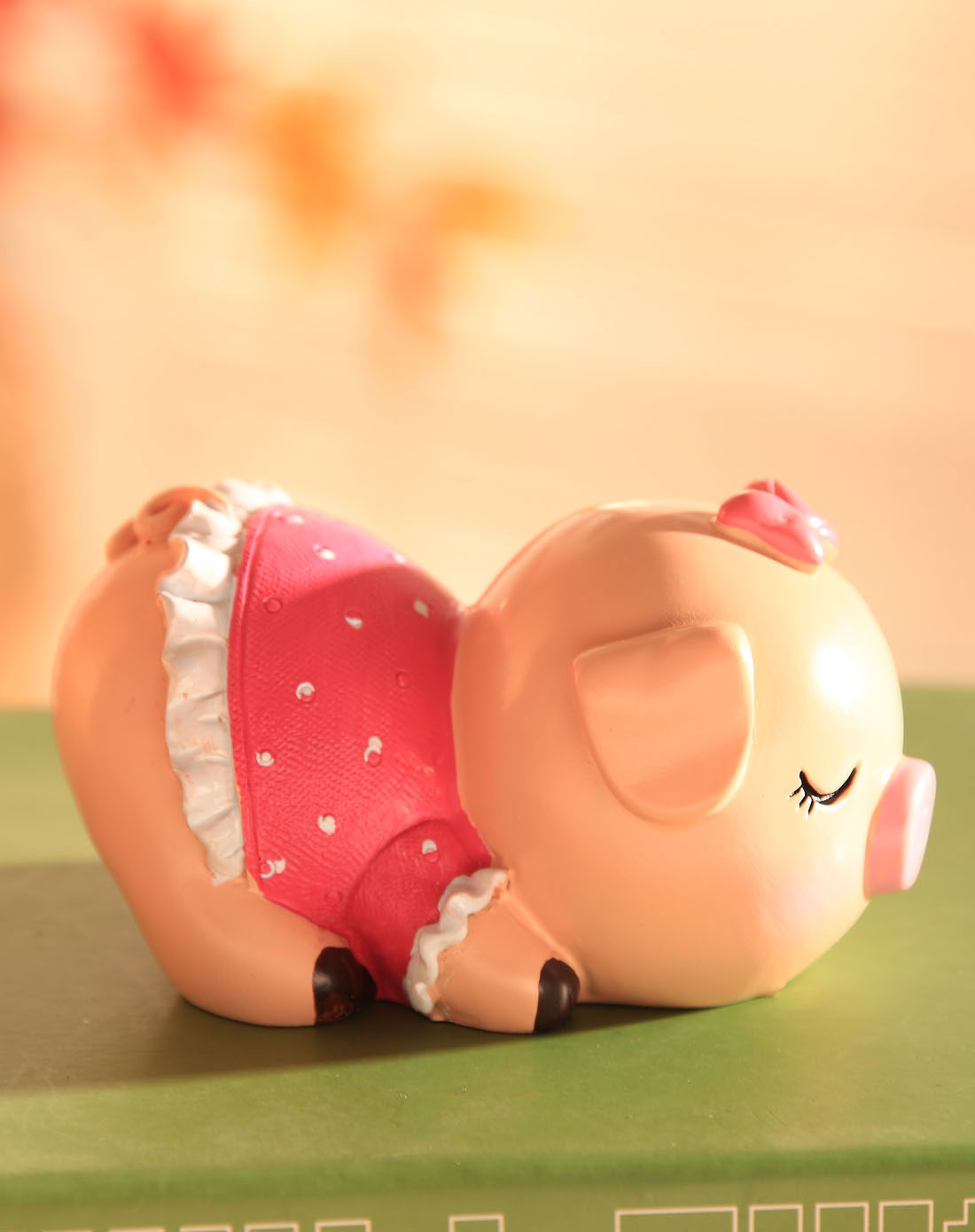 卡通树脂工艺摆件-磁吸亲嘴猪一对