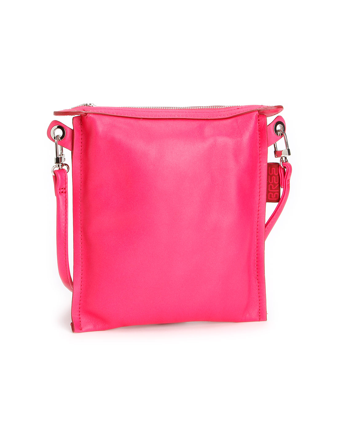 世际奢华皮具专场-bree 女款桃色休闲斜挎袋