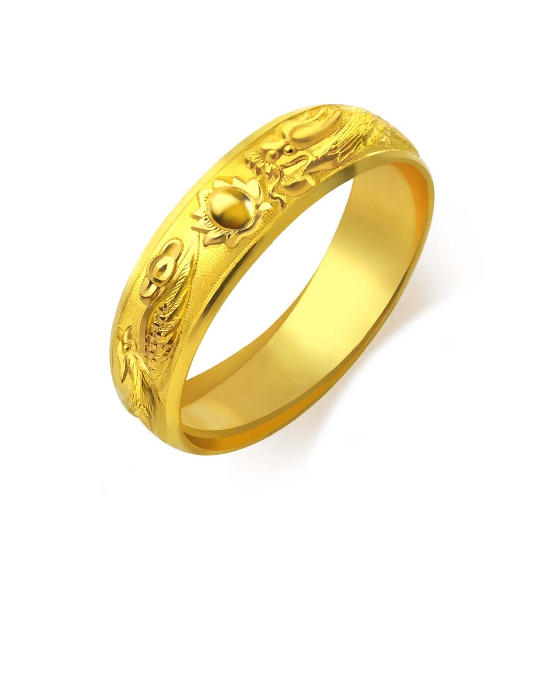 周生生珠宝-足金龙凤戒指5.56克