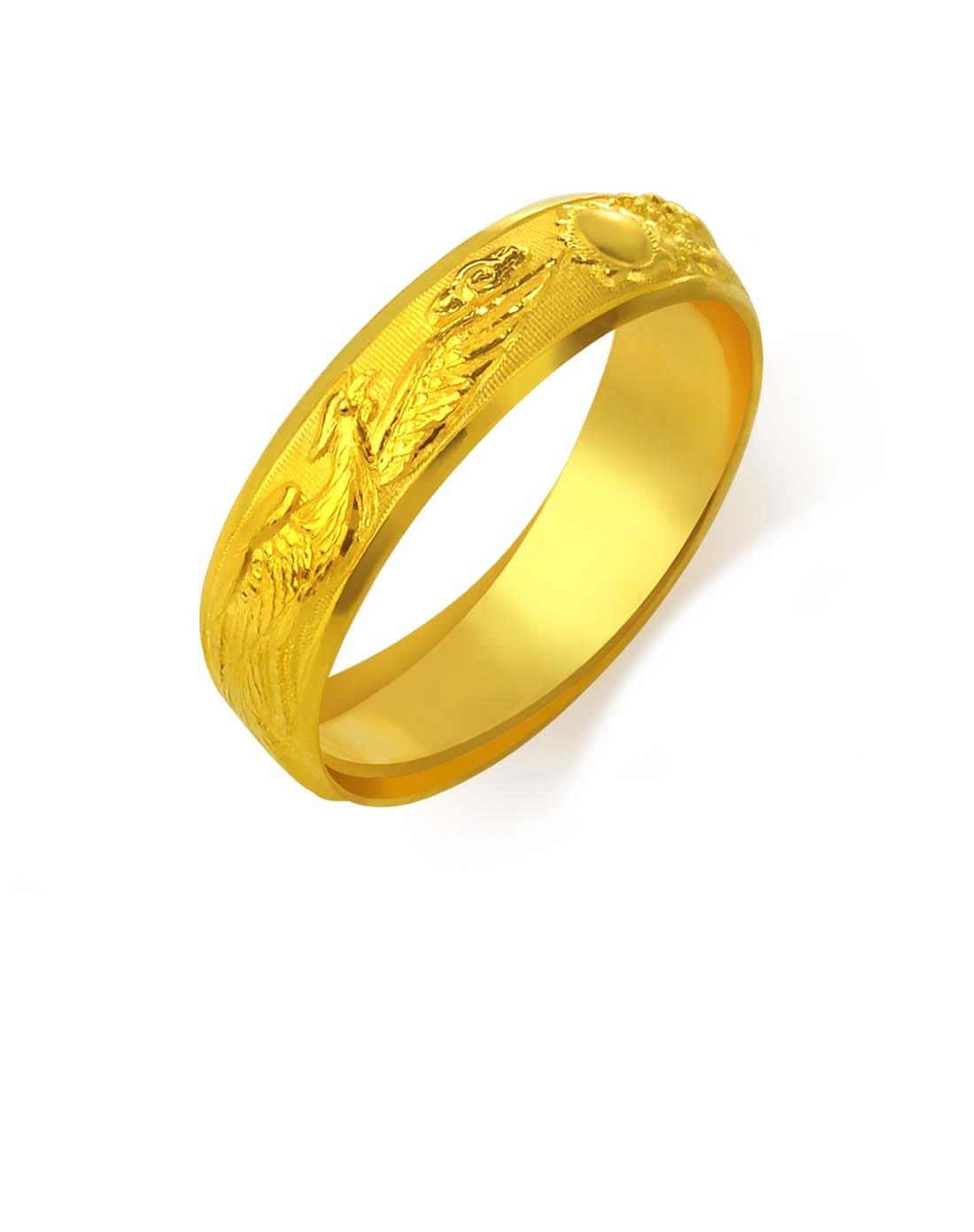 周生生珠宝-足金龙凤戒指5.56克