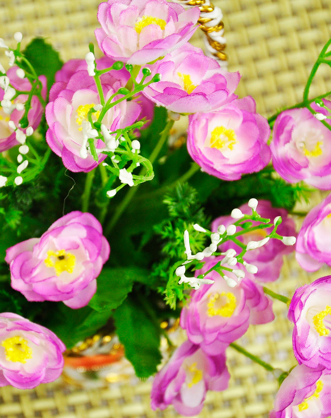 防尘仿真光触媒健康花(婉约春色)