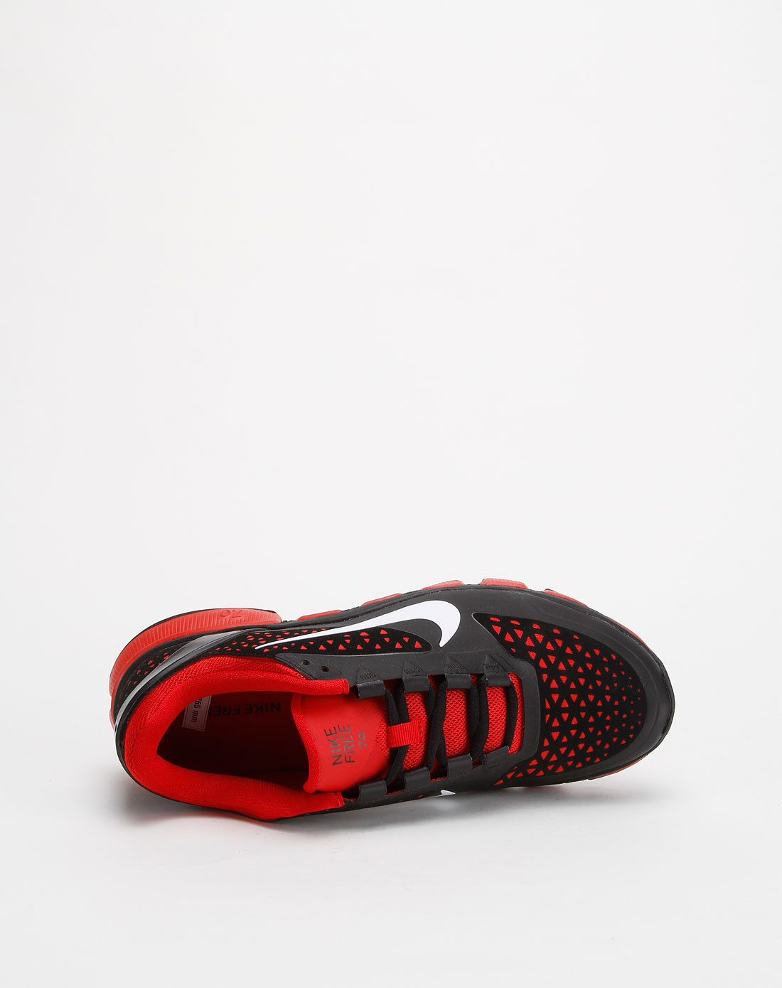 耐克nike男士专场-三角纹红底黑色运动训练鞋