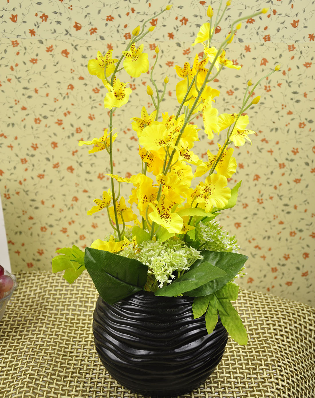 防尘仿真光触媒健康花(跳舞兰)