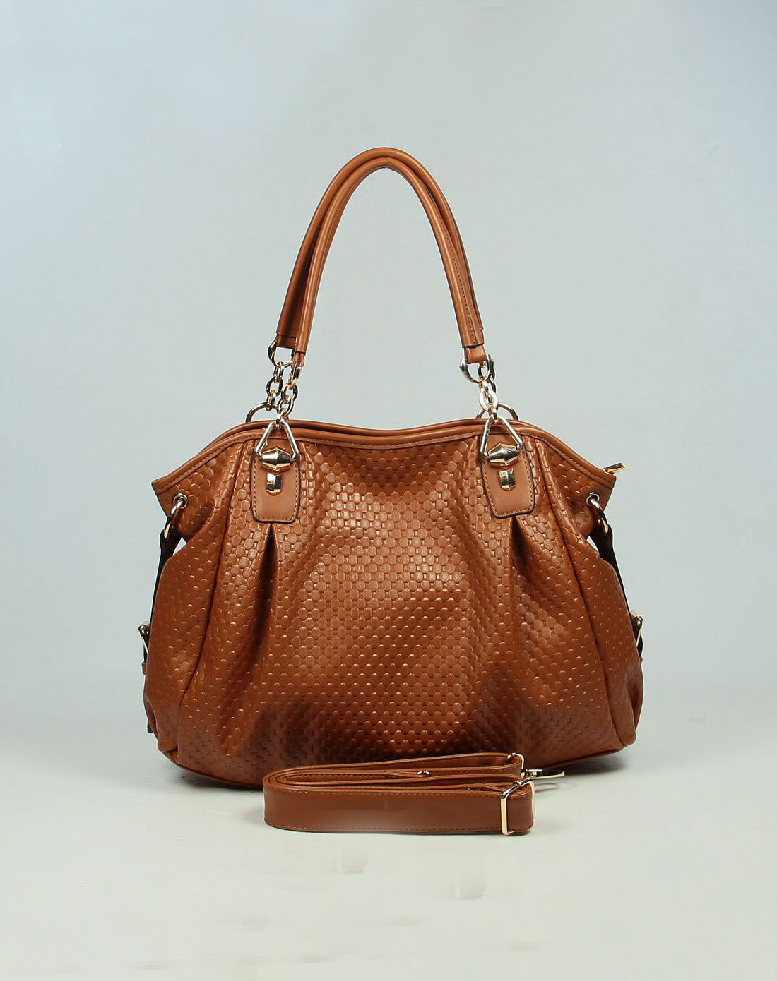 女款土黄色单肩斜挎包