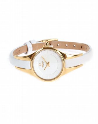 超薄v110lgirw女士白色畅销石英表