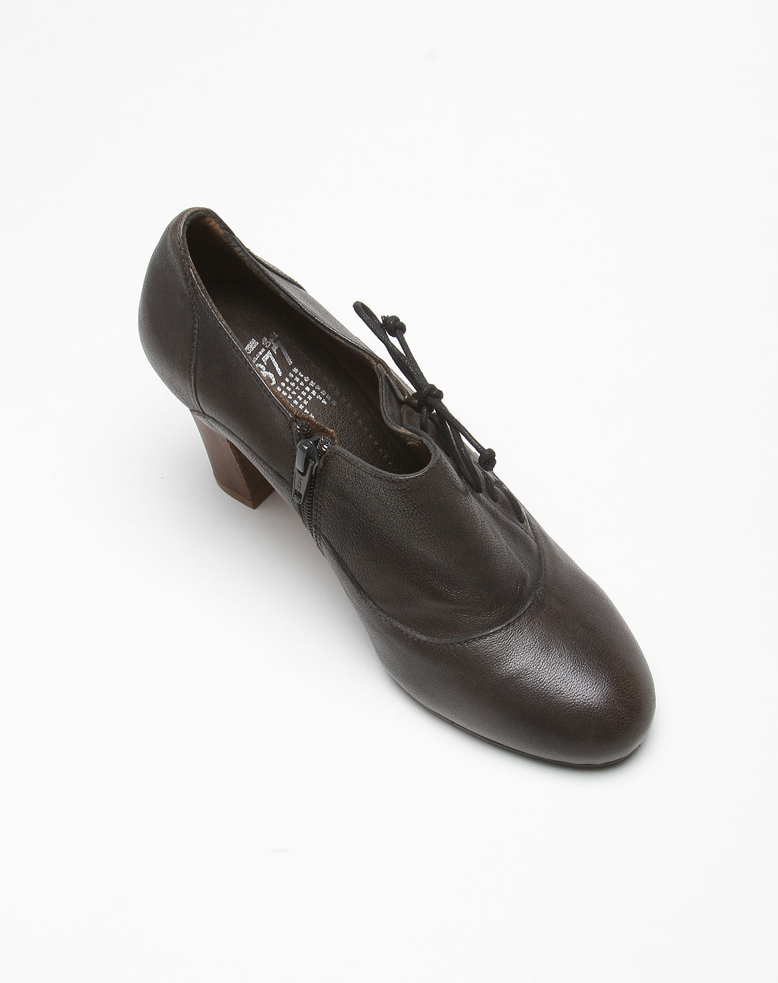 lottusse 女款性感妩媚羊皮高跟鞋灰色