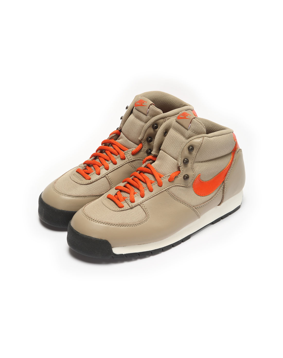 男子卡其色复古鞋