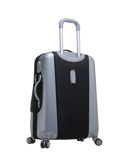 olympia奥林匹亚黑色时尚拉杆箱25寸ea-7125-black_唯品会