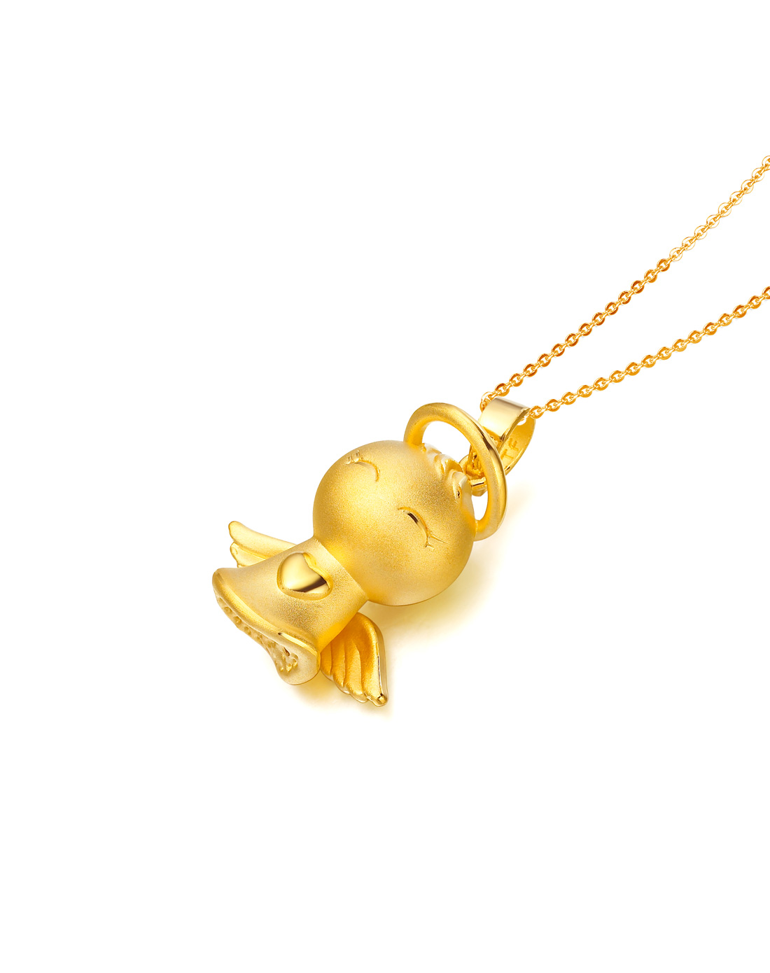 周大福chow tai fook珠宝专场-健康宝宝黄金吊坠