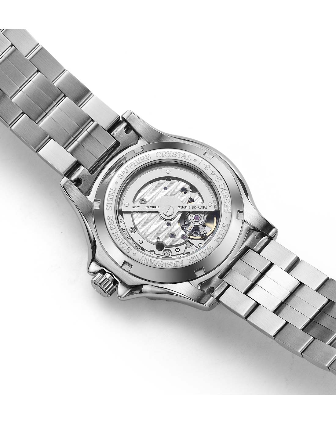 圣马可s.marco手表专场-全自动机械镶石全钢男表