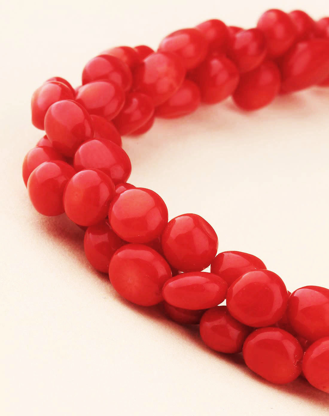 lingo codes饰品专场 > 珊瑚石缠绵项链