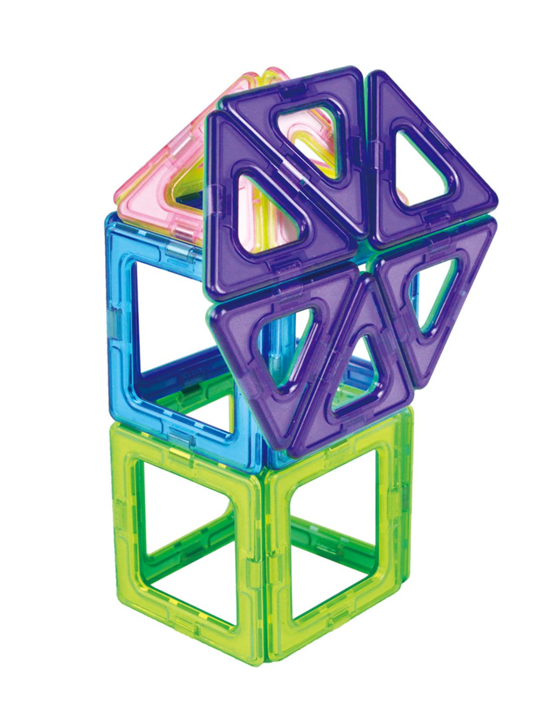 【新品】优彼磁力片积木70片装提拉百变构建积木