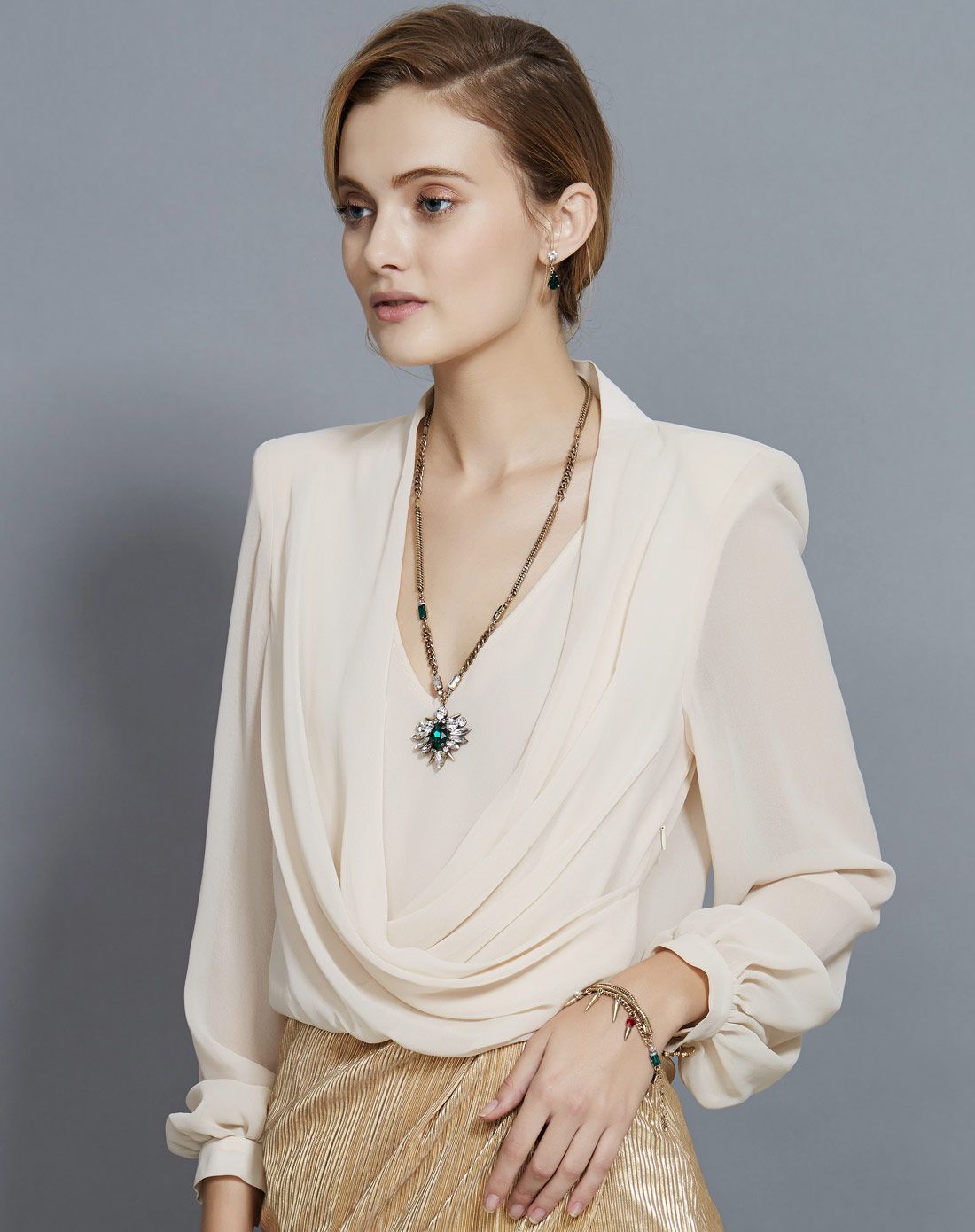 英国潮流martine westermartine wester 复古朋克个性捷克水晶吊坠