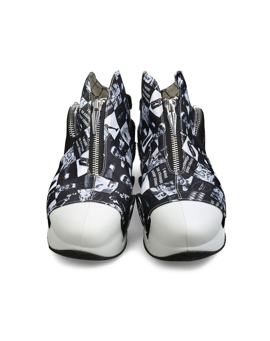 > 意大利fessura女鞋 设计师款木乃伊潮鞋