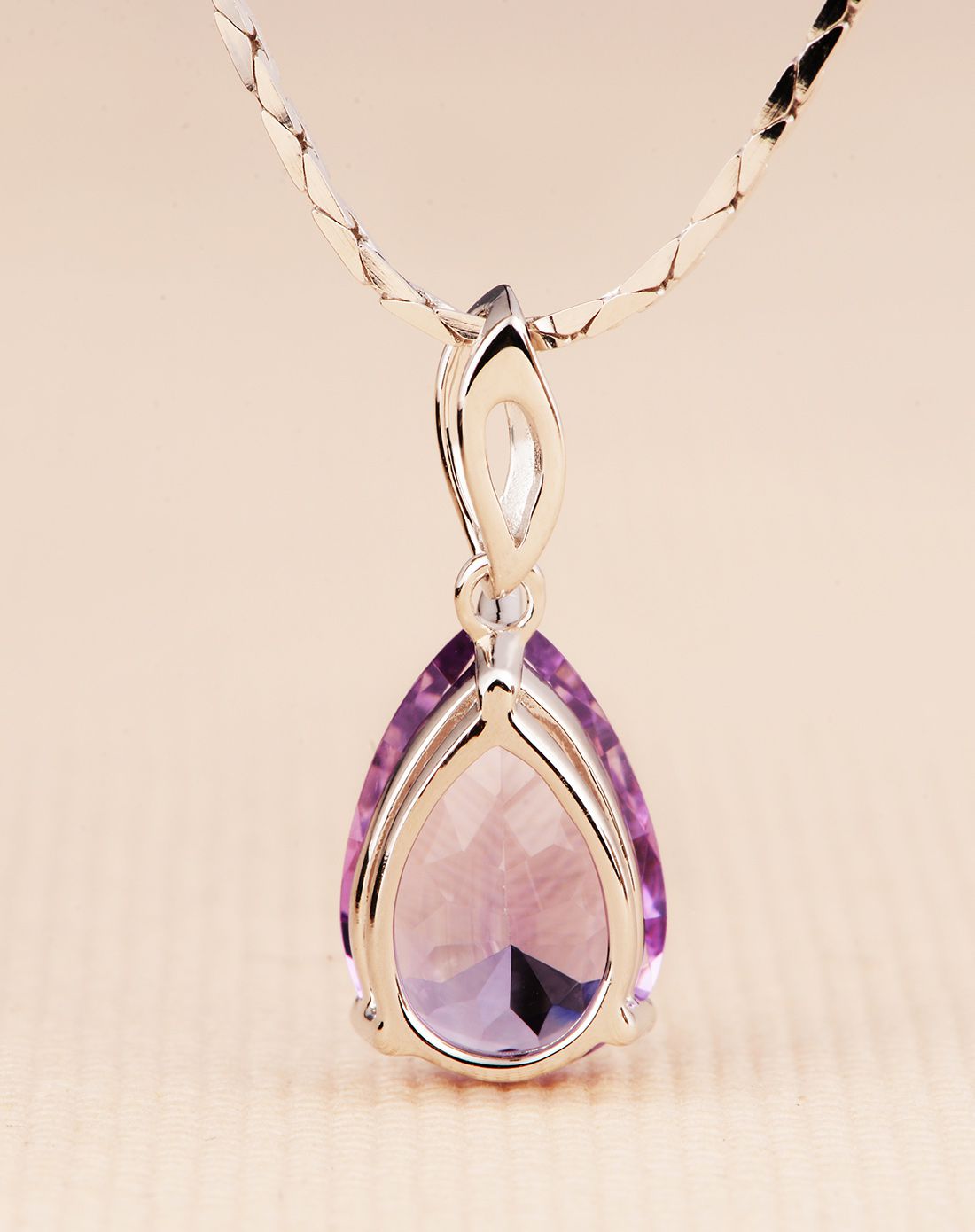 石头记 海之恋 紫水晶 925银吊坠