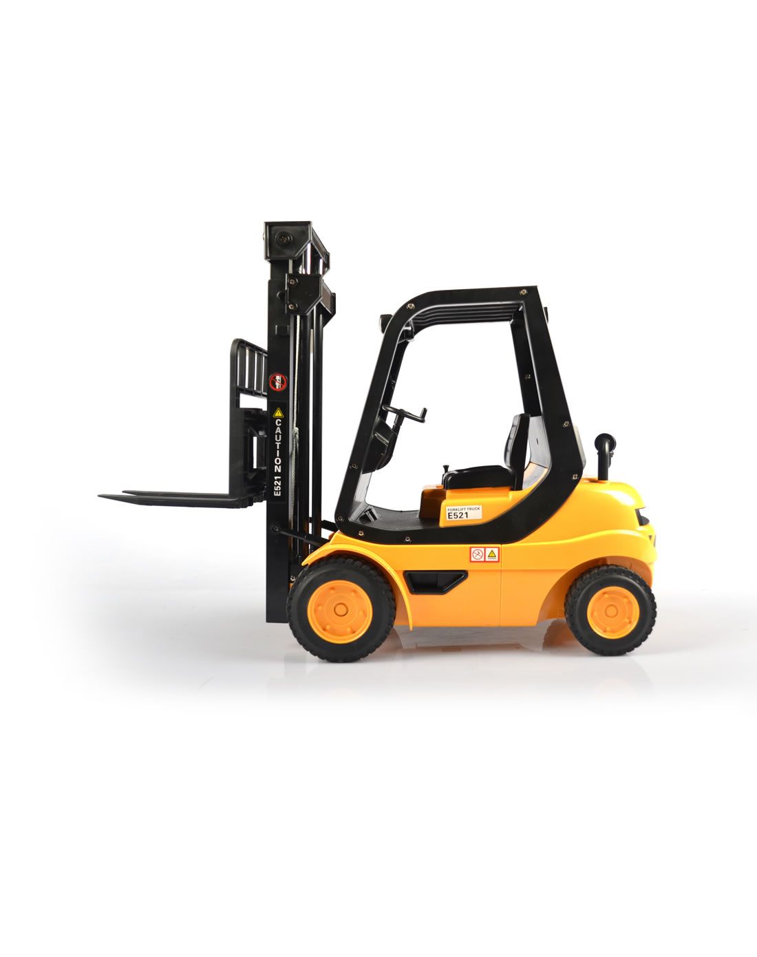 双鹰遥控工程车-1:8超大仿真遥控叉车工作台遥控豪华包装