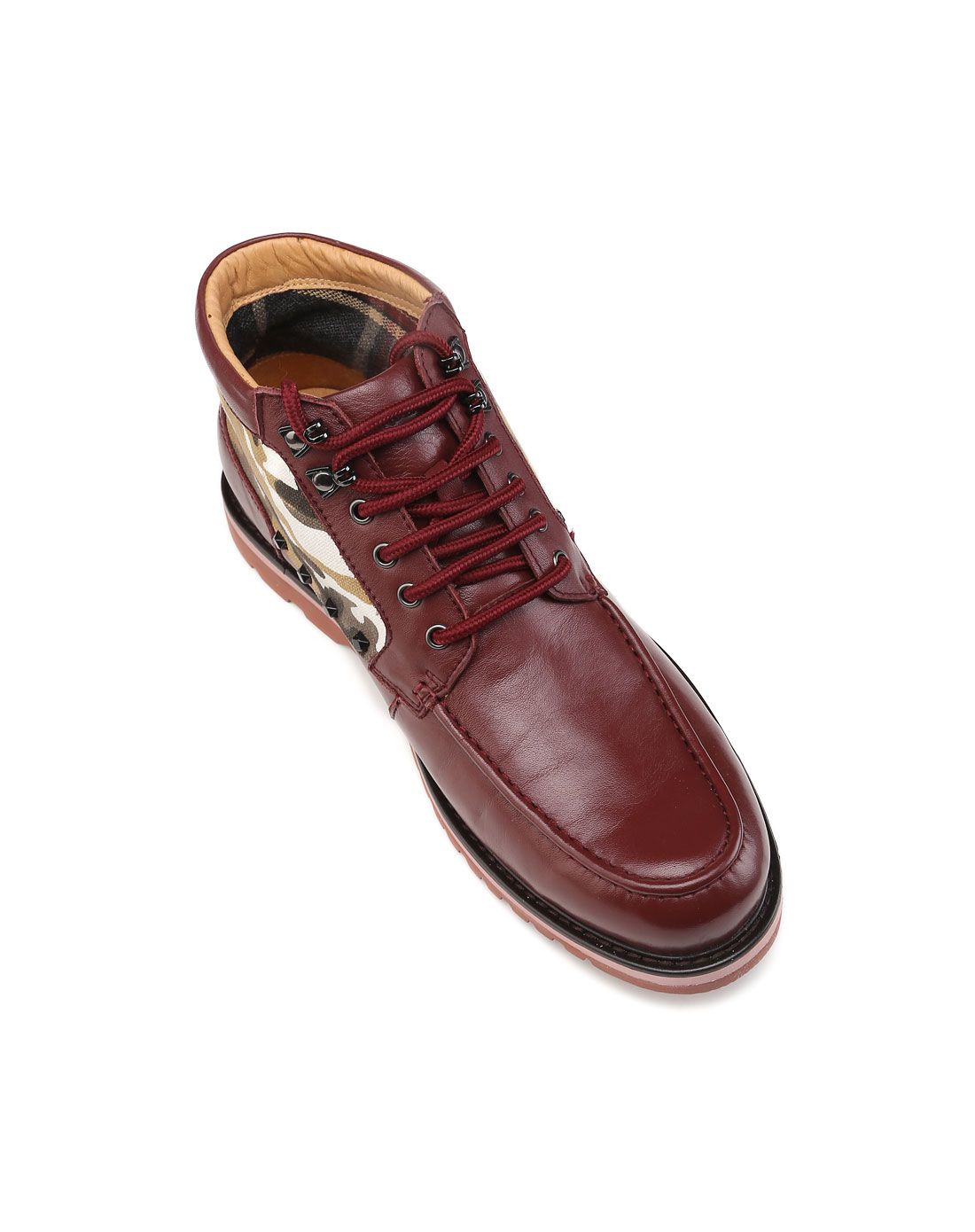 & 卡丹路cardanro男鞋混合特惠专场卡丹路cardanro 酒红色牛皮革欧美