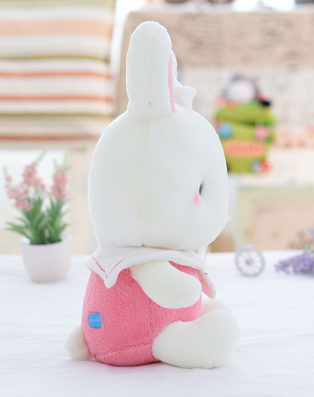海军兔-粉色-23cm