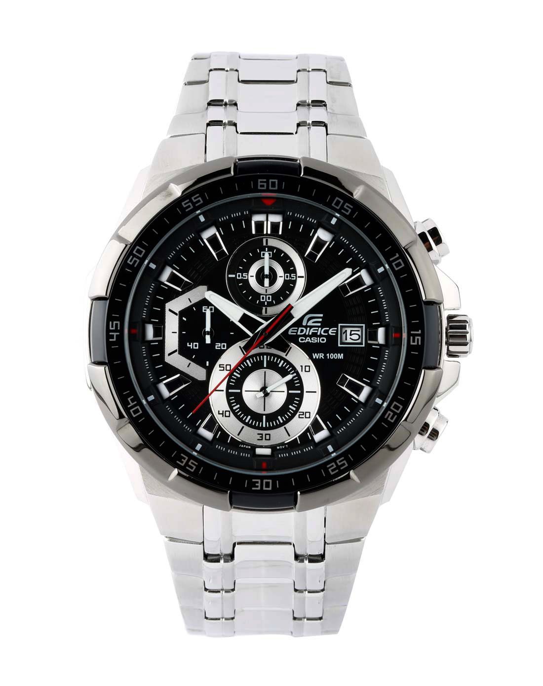 卡西欧casioedifice金属系列钢带石英男表efr-539d-1a_唯品会