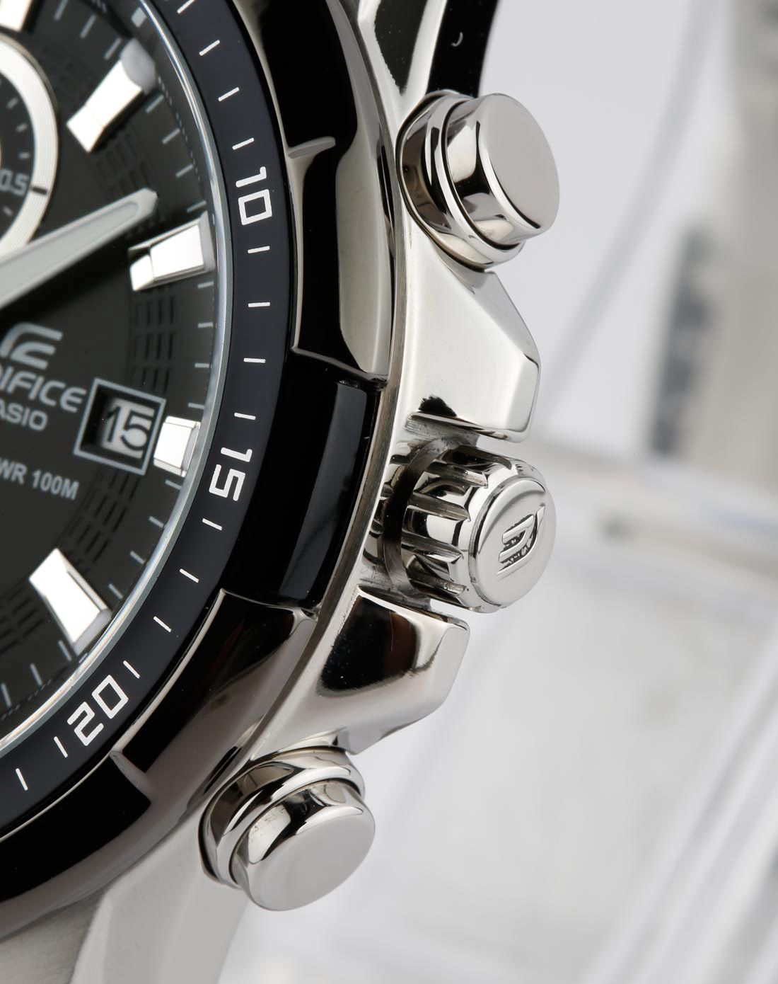 卡西欧casioedifice金属系列钢带石英男表efr-539d-1a_唯品会