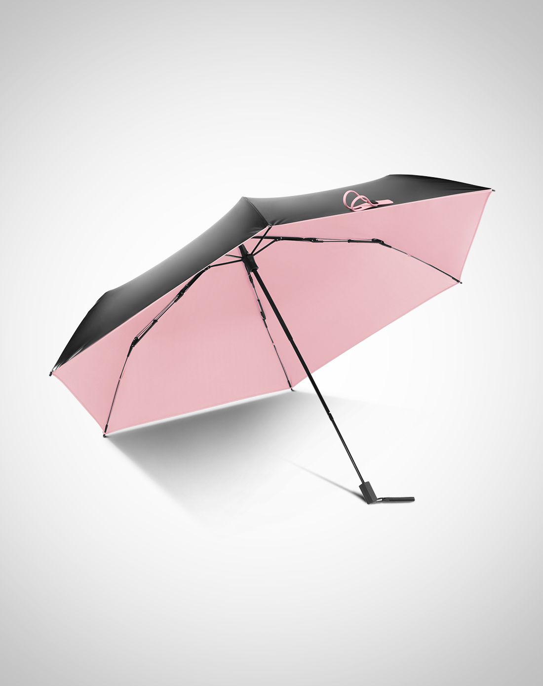蕉下16款air碳纤维系列五折伞(樱花粉)