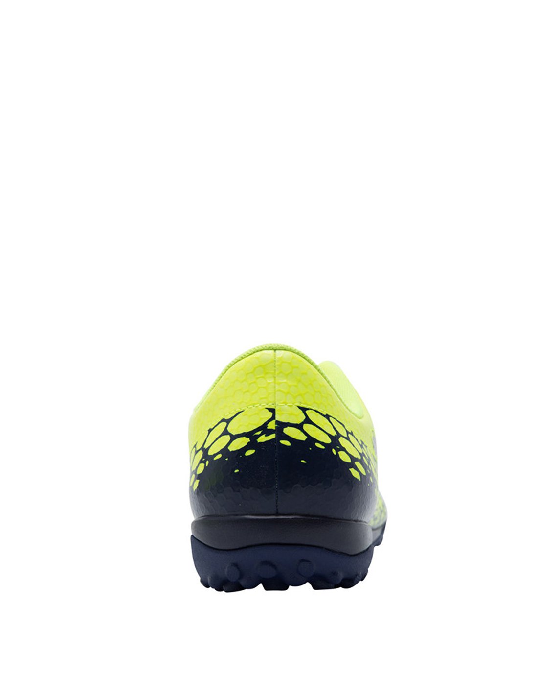 puma evopower vigor 4 tt黑丝花纹荧光绿男式足球鞋