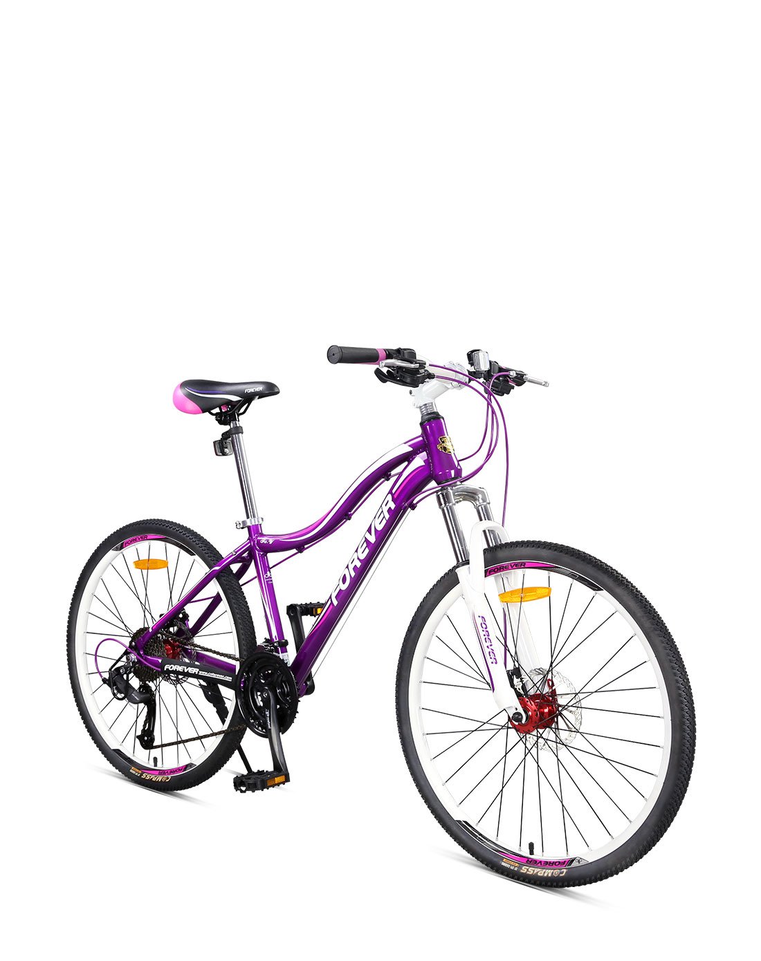 26寸27速铝合金车架女士山地车