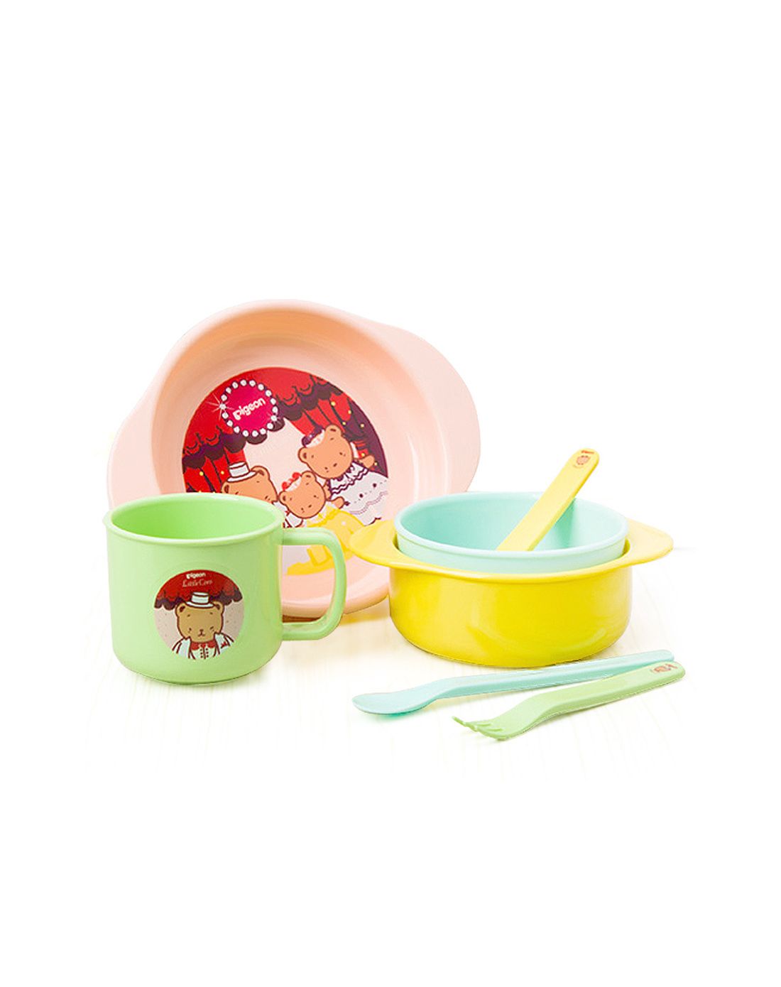 贝亲-10周年纪念-珍宝婴幼儿餐具礼盒