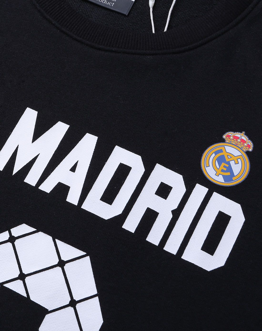 皇家马德里realmadrid男士运动服饰专场时尚拼色数字印花 男款运动