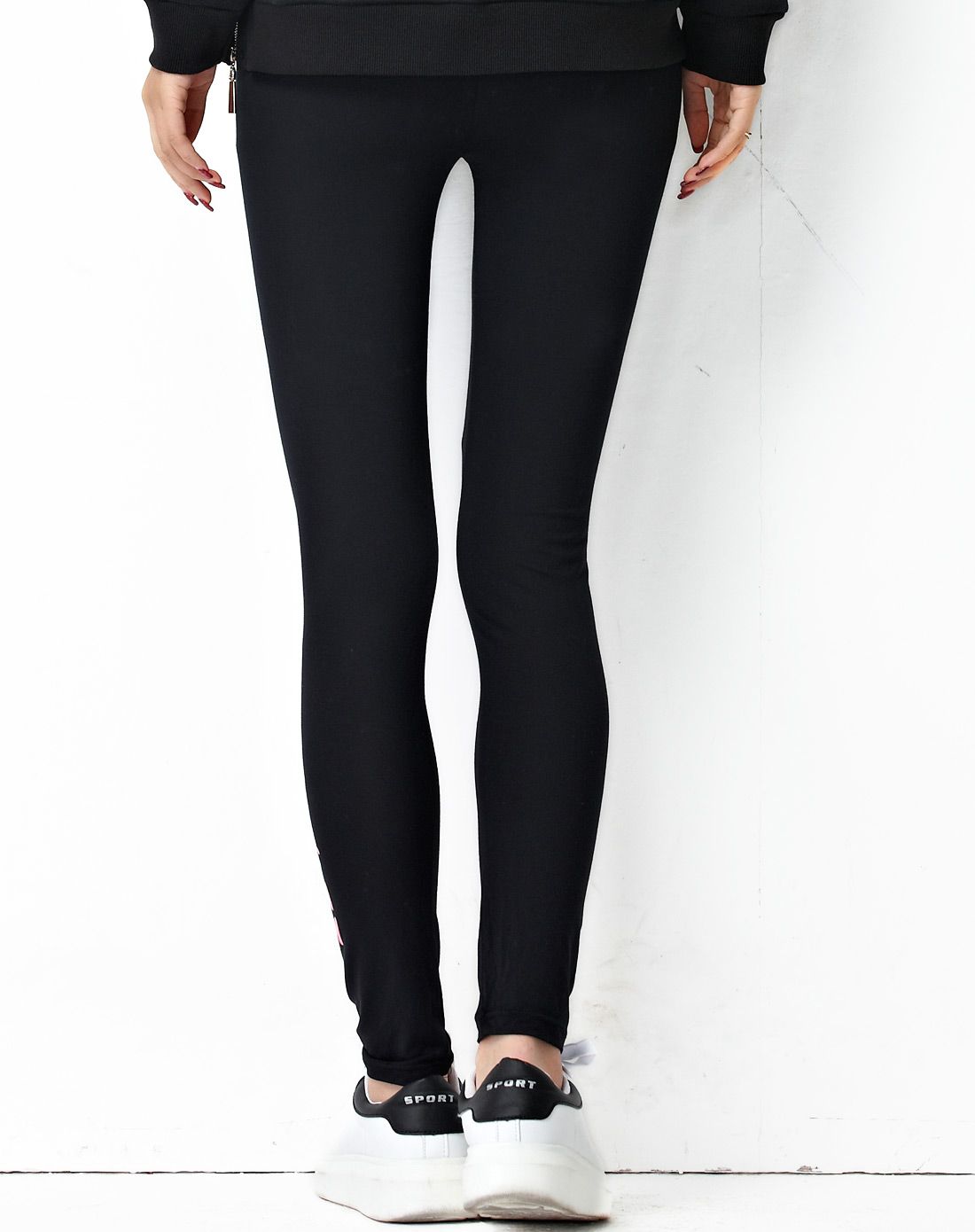 运动健美 女款黑色裤