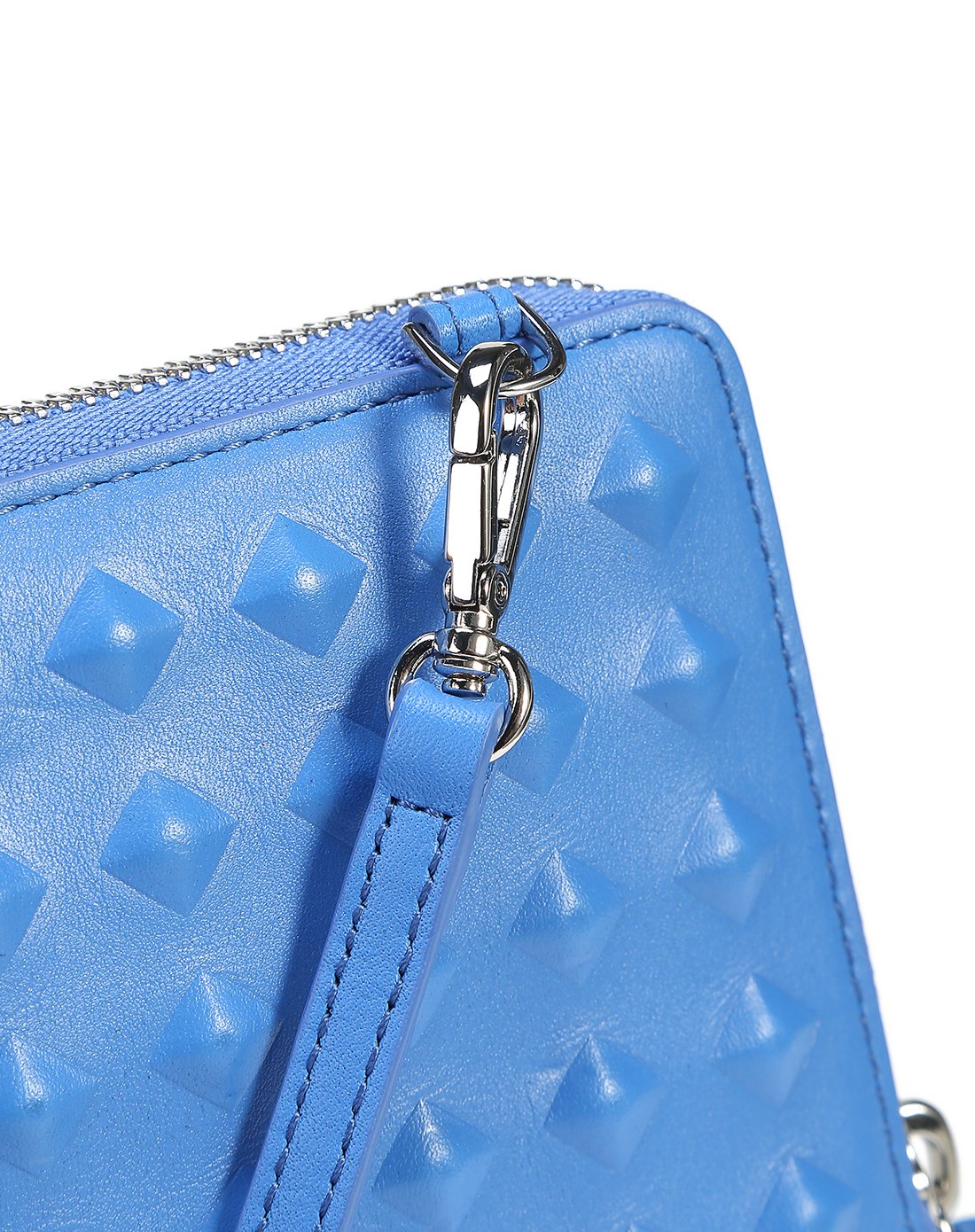 mcm箱包爆款制造机mcm女款压纹铆钉长款牛皮拉链钱包myl5svh11lu001