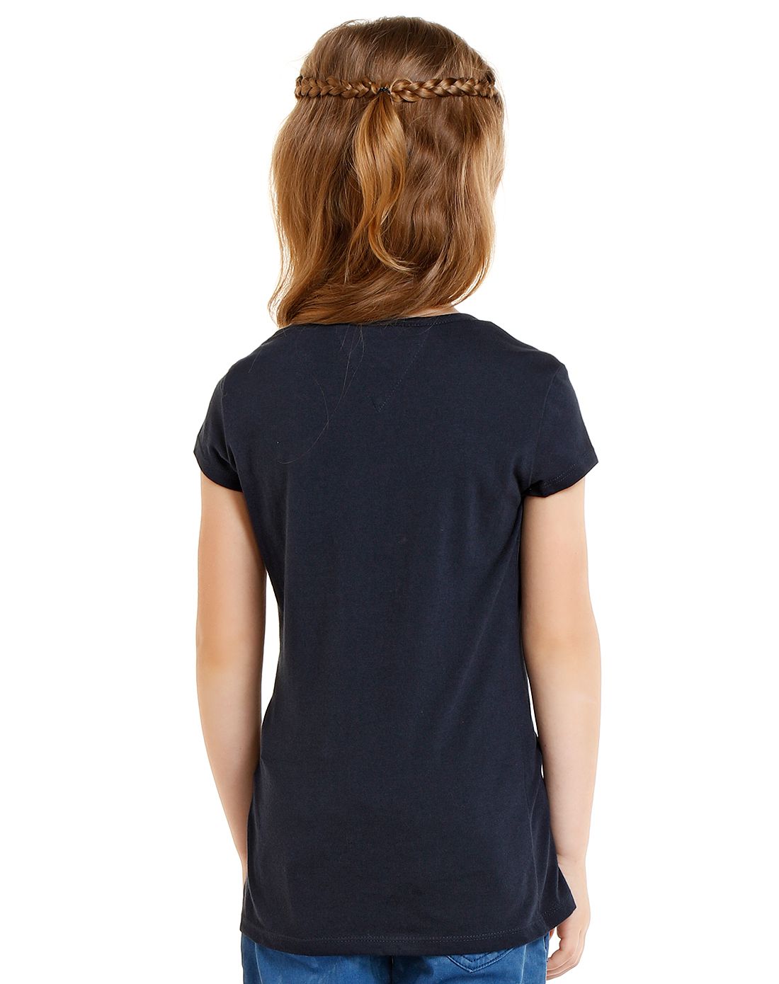 黑蓝/多色简洁舒适短袖t恤