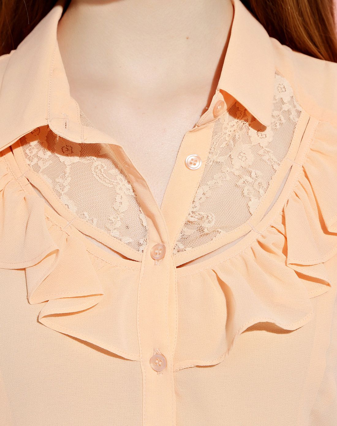 东方骆驼女装移动端专场女式短袖翻领开胸衬衫7320014162-粉芙蓉_唯品