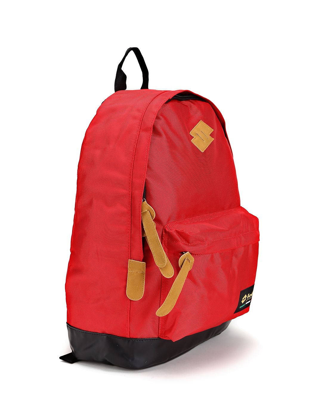 实用便携 中性款红色运动双肩背包