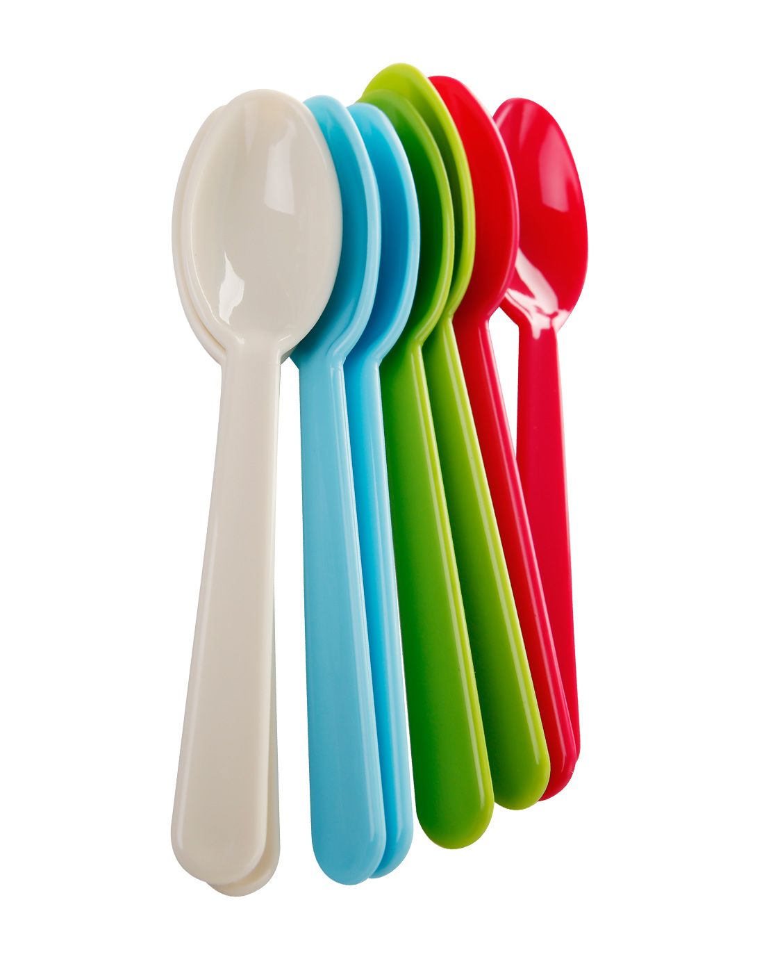 日本原装进口山田化学g&b彩色食品叉子&汤勺2p