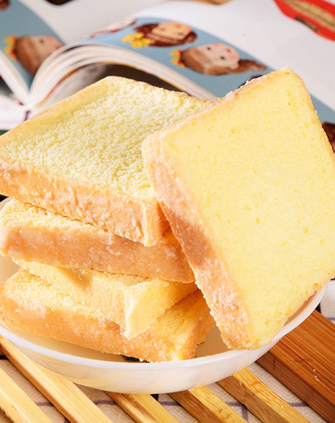 (五份起售)利葡蛋奶酥脆面包干 1包*135g