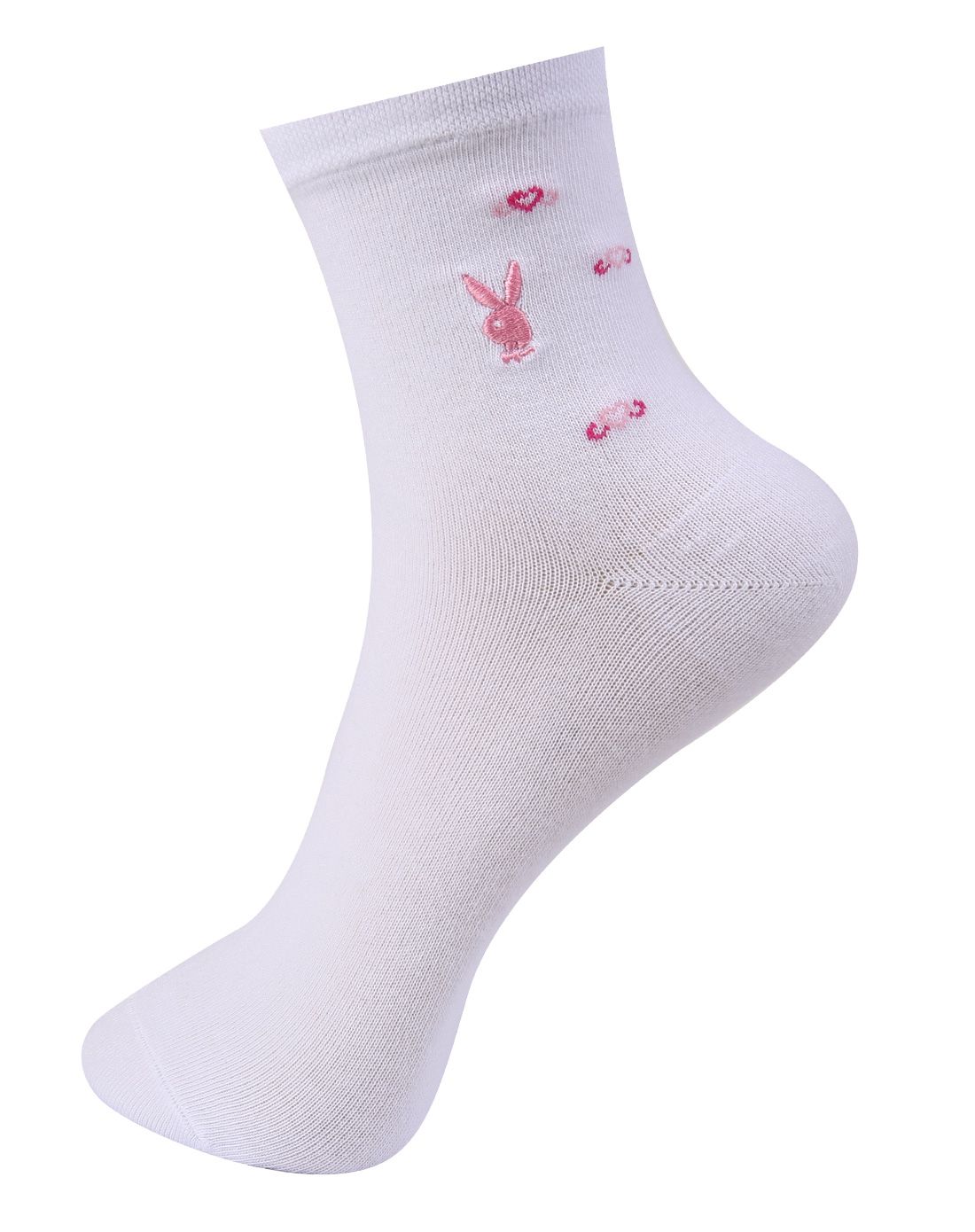 花花公子精梳棉女袜(5双装)