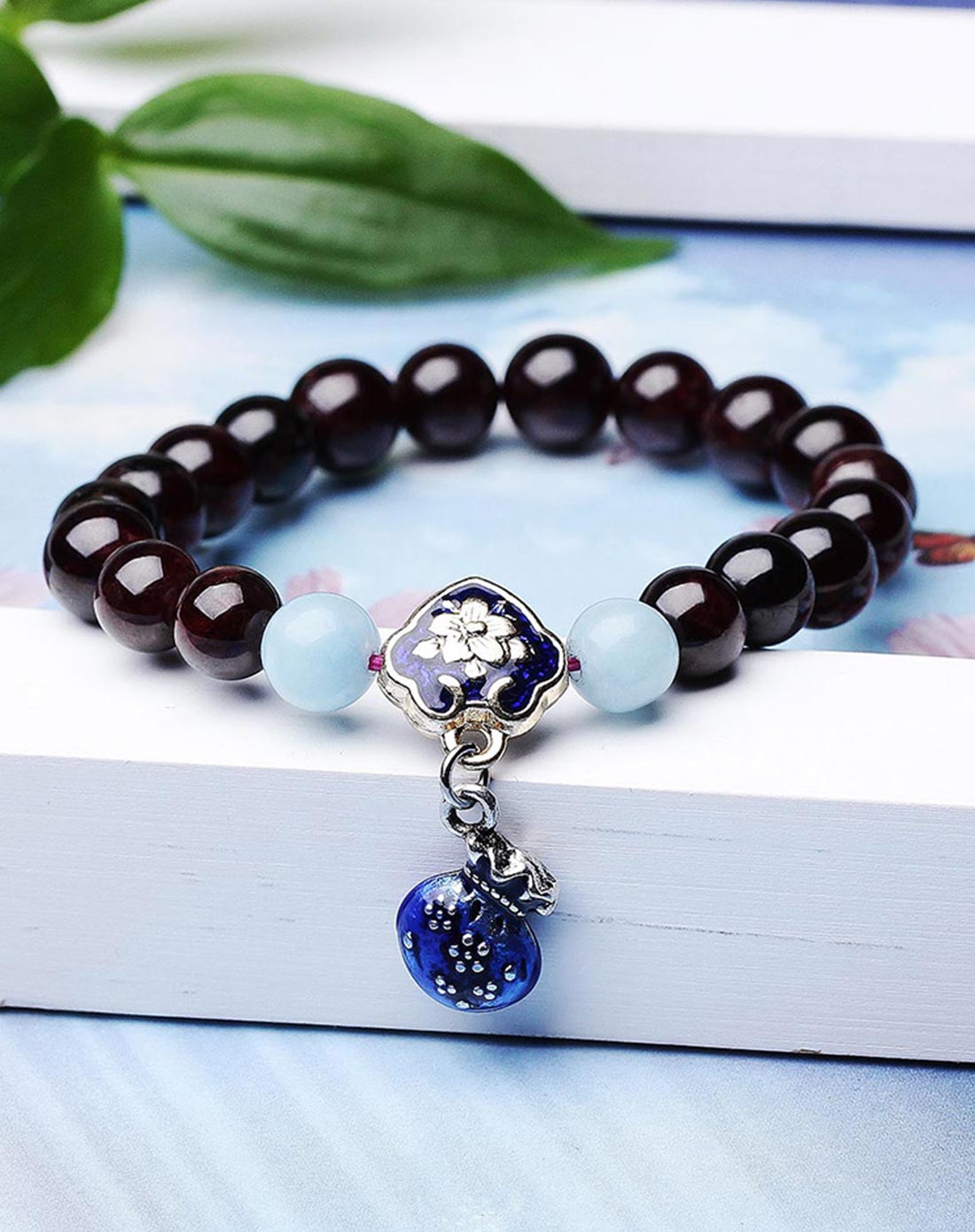 卓凡珠宝专场唯美雅致石榴石单圈手串(附证书)zf28975_唯品会