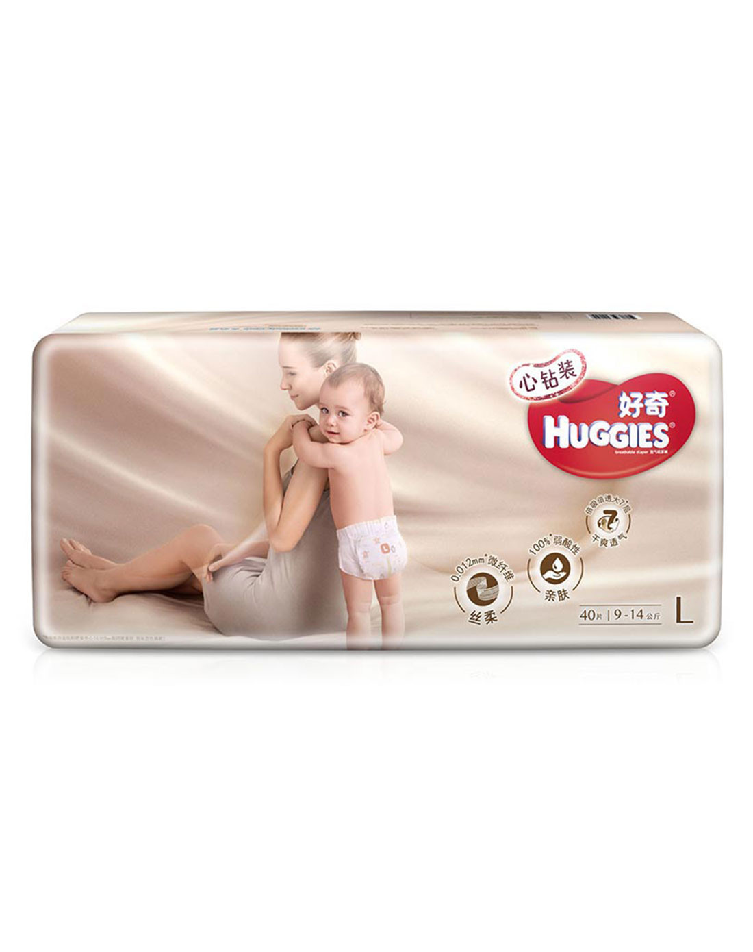 好奇心钻装纸尿裤l40